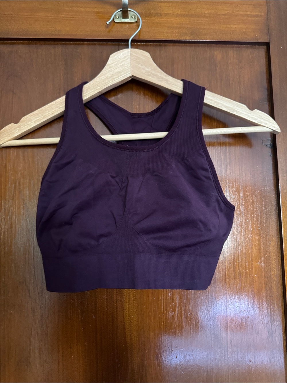 Sweaty Betty Plum Racerback Sports Bra